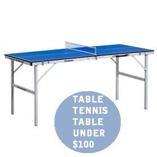 Best Table Tennis Table Under $100